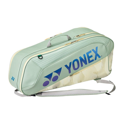 YONEX Expert Racquet Bag (6pcs) for Badminton/Tennis - Smoke Green BA02626EX - Gem Sports