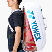 YONEX Expert Racquet Bag (6pcs) for Badminton/Tennis - White BA02626EX - Gem Sports