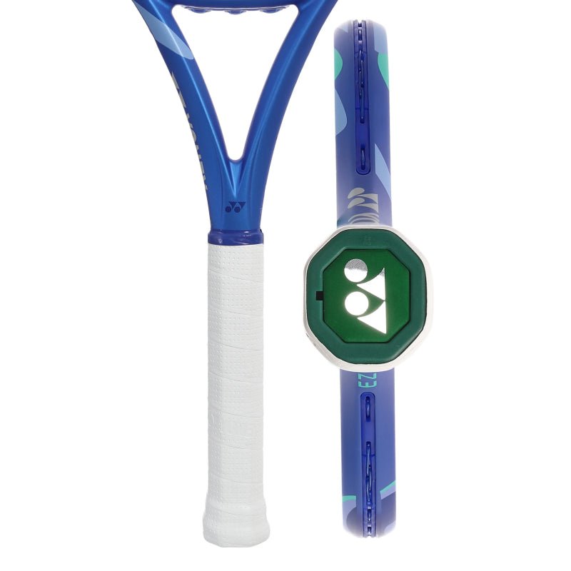 YONEX EZONE ALPHA (Blast Blue) 275g Tennis Racquet - Strung & Free Grip - Gem Sports