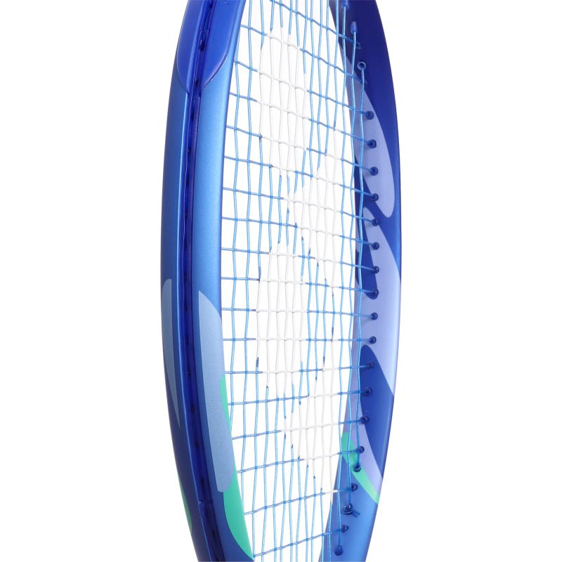 YONEX EZONE ALPHA SL (Blast Blue) 245g Tennis Racquet - Strung & Free Grip - Gem Sports