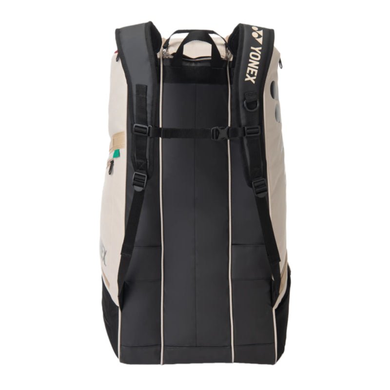 YONEX Gearlogic Racquet Bag (9 Pcs) for Badminton & Tennis BA72629EX - Beige - Gem Sports
