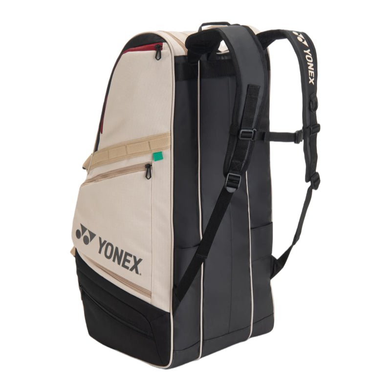 YONEX Gearlogic Racquet Bag (9 Pcs) for Badminton & Tennis BA72629EX - Beige - Gem Sports