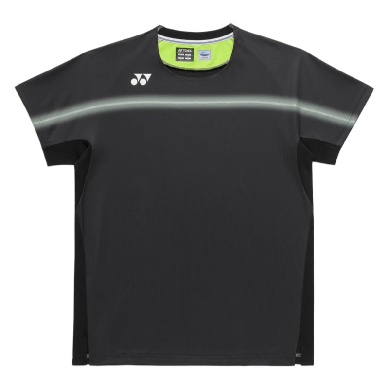YONEX Men's Crew Neck Shirt 10711YX - Black - Gem Sports