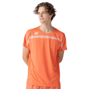 YONEX Men's Crew Neck Shirt 10711YX - Cyber Orange - Gem Sports