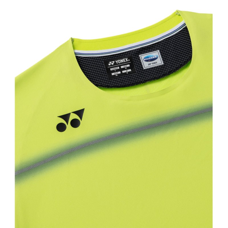 YONEX Men's Crew Neck Shirt 10711YX - Fresh Lime - Gem Sports