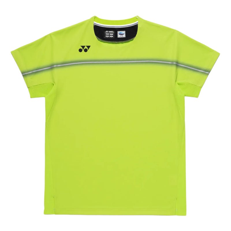 YONEX Men's Crew Neck Shirt 10711YX - Fresh Lime - Gem Sports