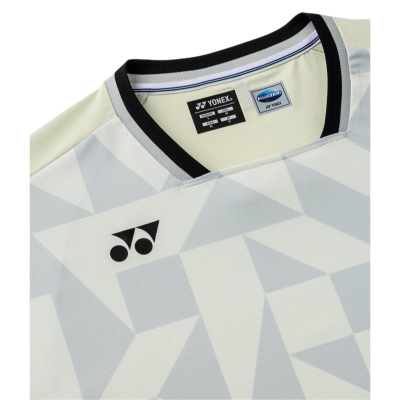 YONEX Men's Crew Neck Shirt 10712YX - Champagne - Gem Sports