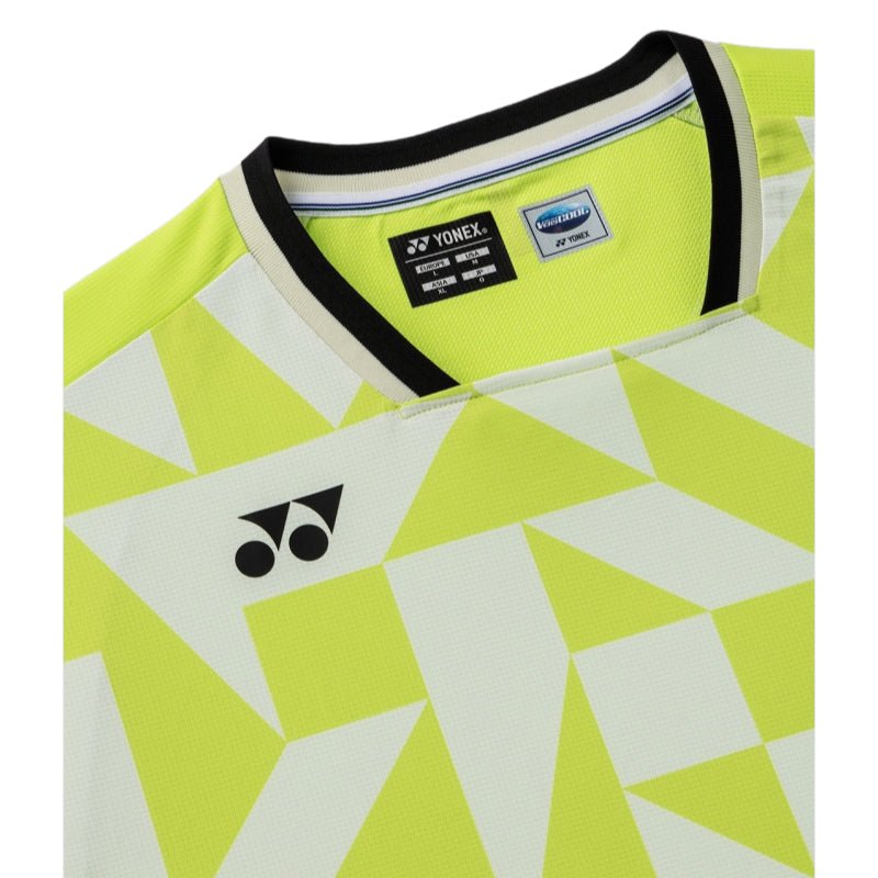 YONEX Men's Crew Neck Shirt 10712YX - Fresh Lime - Gem Sports
