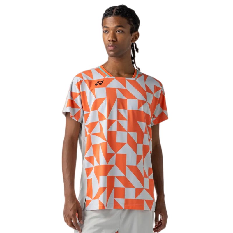 YONEX Men's Crew Neck Shirt 10712YX - Silver Grey - Gem Sports