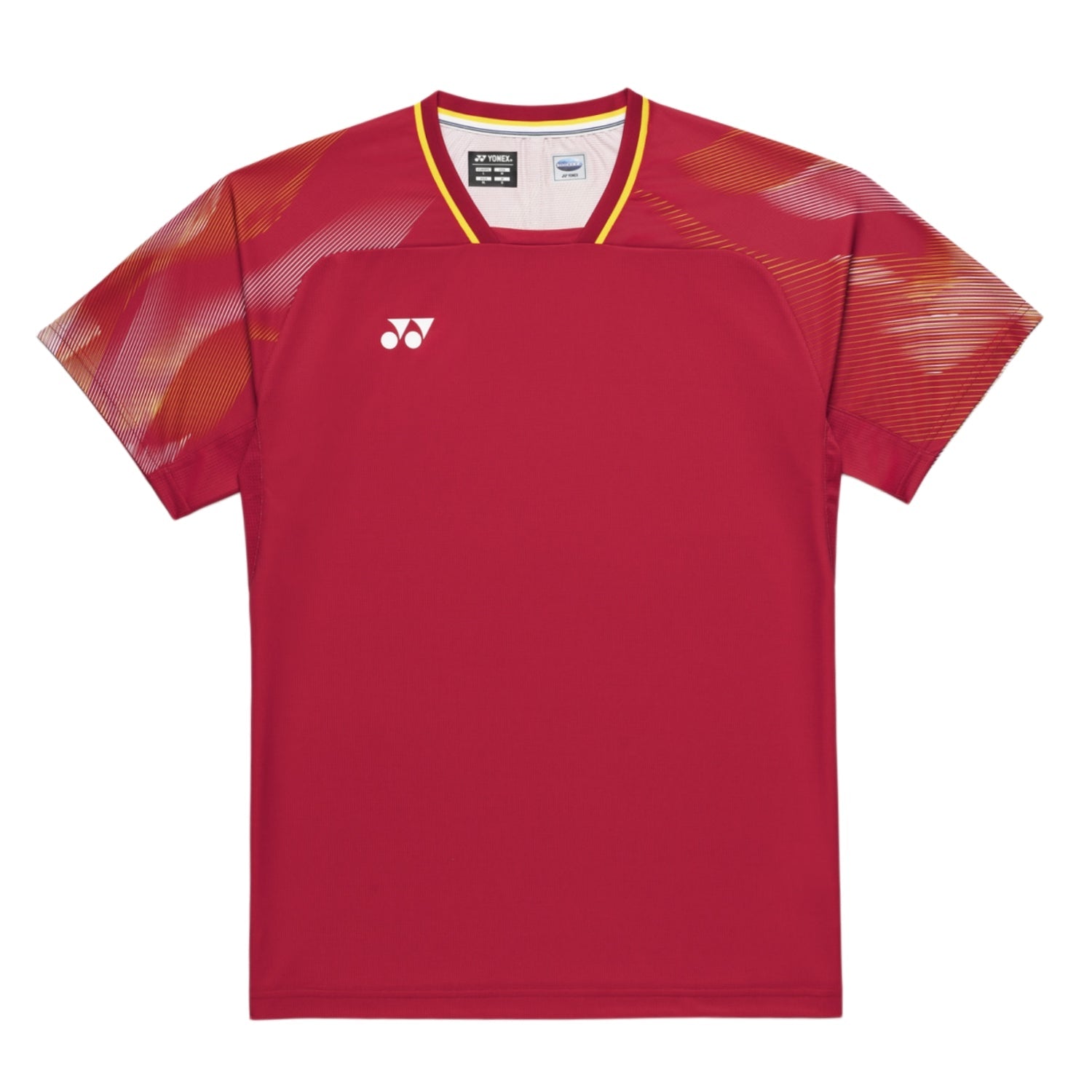 YONEX Men's Crew Neck Shirt (TEAM CHINA) 10733YX - Bright Red - Gem Sports