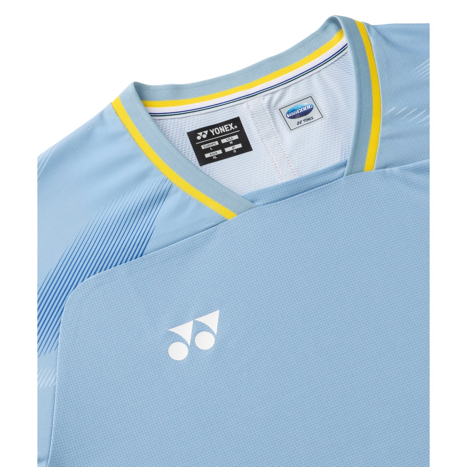 YONEX Men's Crew Neck Shirt (TEAM CHINA) 10733YX - Jewel Blue - Gem Sports