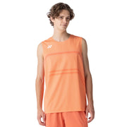 YONEX Men's Sleeveless Top 10714YX - Cyber Orange - Gem Sports