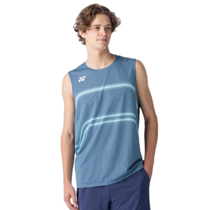 YONEX Men's Sleeveless Top 10714YX - Dark Navy - Gem Sports