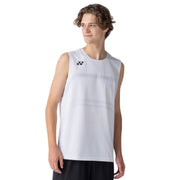 YONEX Men's Sleeveless Top 10714YX - White - Gem Sports