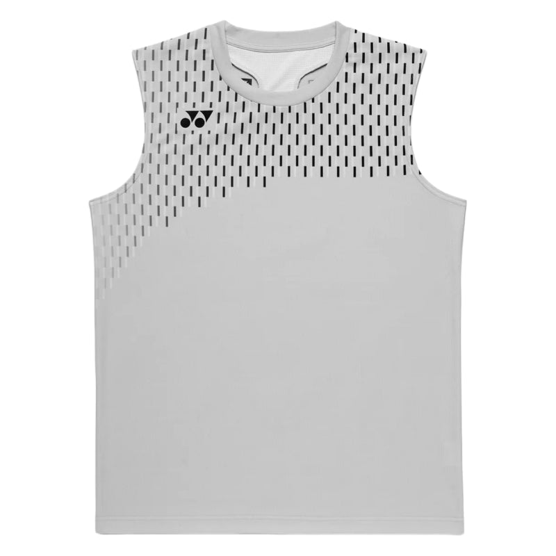YONEX Men's Sleeveless Top 10715EX - Silver Grey - Gem Sports