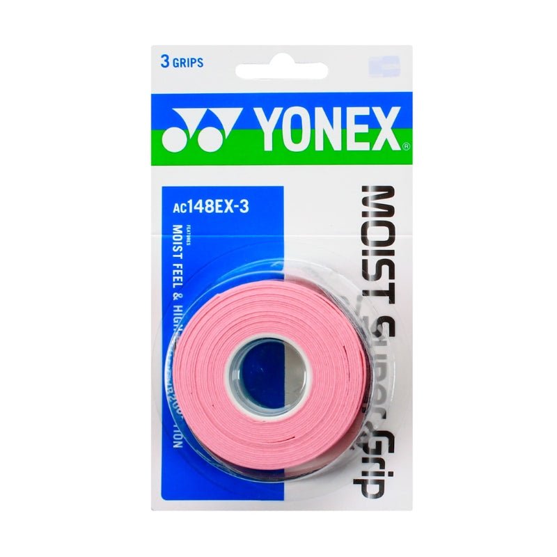 YONEX Moist Super Grip (3 wraps) AC148EX Multiple Colors - Gem Sports
