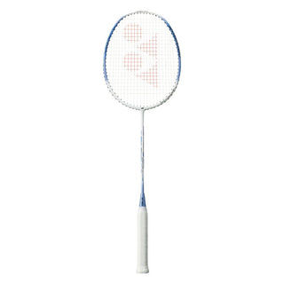 YONEX NANOFLARE 001 CLEAR White/Sax Badminton Racquet 5U/G5 - STRUNG (Ready to Go) - Gem Sports