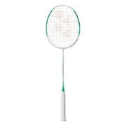 YONEX NANOFLARE 001 FEEL Badminton Racquet 5U/G5 STRUNG (Ready to Go) - White/Mint - Gem Sports