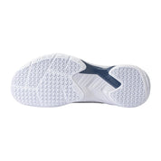 YONEX Power Cushion Cascade Accel WIDE Badminton Shoes - White / Light Blue - Gem Sports