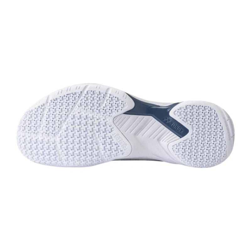 YONEX Power Cushion Cascade Accel WIDE Badminton Shoes - White / Light Blue - Gem Sports