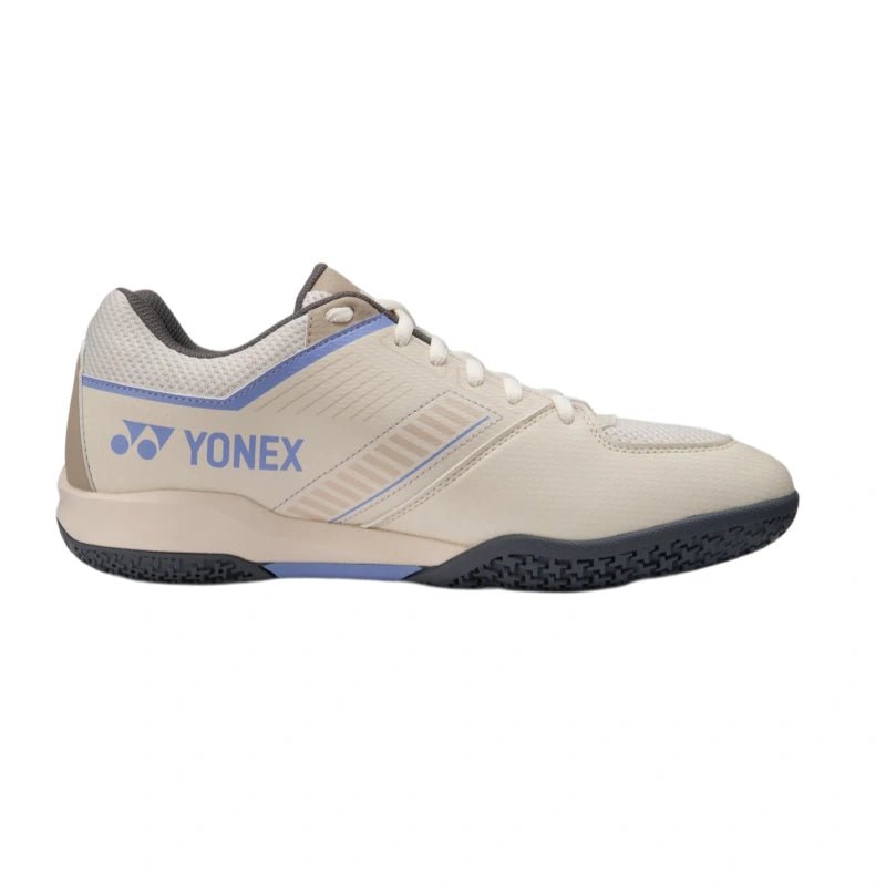 YONEX Power Cushion Strider Flow UNISEX WIDE Badminton Shoes - Light Beige - Gem Sports