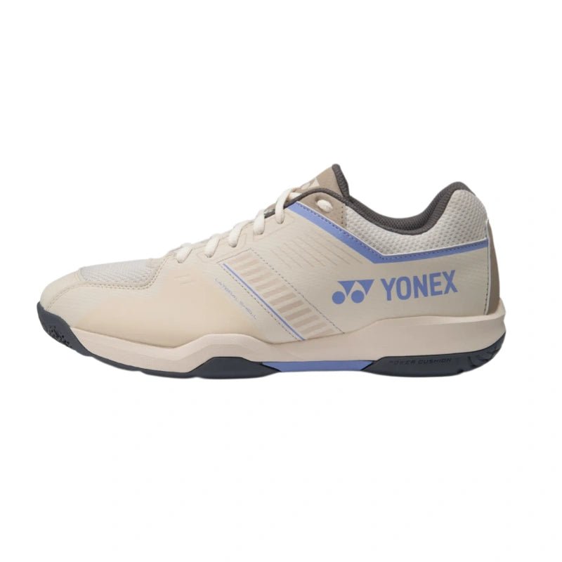 YONEX Power Cushion Strider Flow UNISEX WIDE Badminton Shoes - Light Beige - Gem Sports