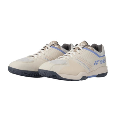 YONEX Power Cushion Strider Flow UNISEX WIDE Badminton Shoes - Light Beige - Gem Sports
