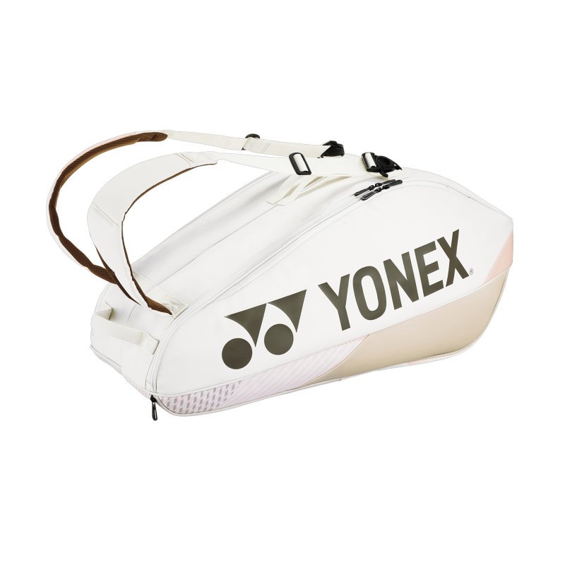 YONEX Pro Racquet Badminton/ Tennis Sports Bag (6pcs) BA92426EX Sand Beige - Gem Sports