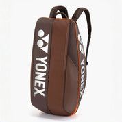 YONEX Pro Racquet Bag (6pcs) for Badminton & Tennis - BA92426 Espresso Brown - Gem Sports
