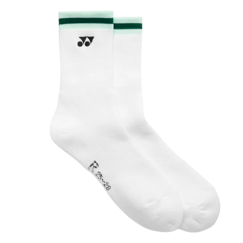 YONEX Sport Crew Socks (Made in Japan) 19252YX - Ice Blue - Gem Sports