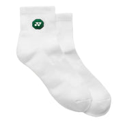 YONEX Sport Quarter Socks 19253EX - White - Gem Sports