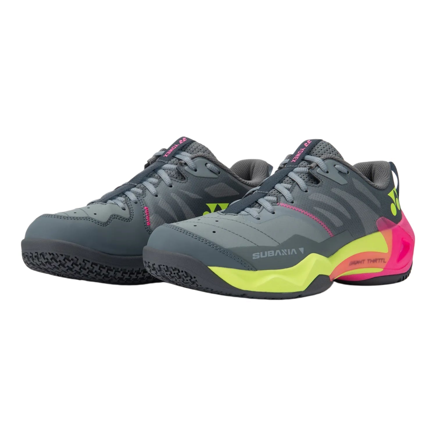 YONEX Subaxia GT WIDE Unisex Badminton Shoes - Grey - Gem Sports