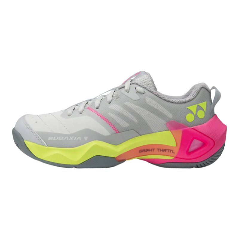 YONEX Subaxia GT Women's Badminton Shoes - Light Grey - Gem Sports