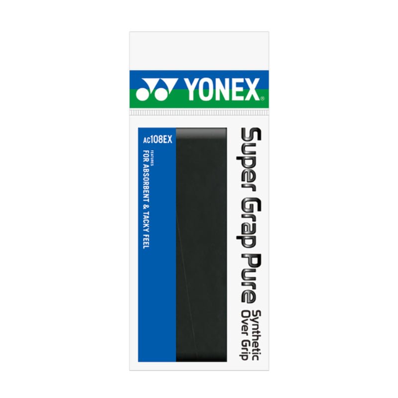 YONEX Super Grap Pure Grip (1 wrap) AC108EX Multiple Colors - Gem Sports