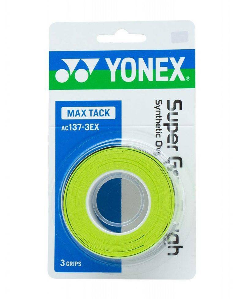 YONEX Super Grap Tough (3 wraps) AC137 - 3EX Multiple Colors - Gem Sports