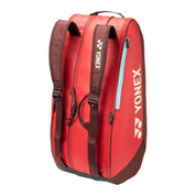 YONEX Team Racquet Bag (9 Pcs) for Badminton & Tennis BA42529EX – Ruby Red - Gem Sports