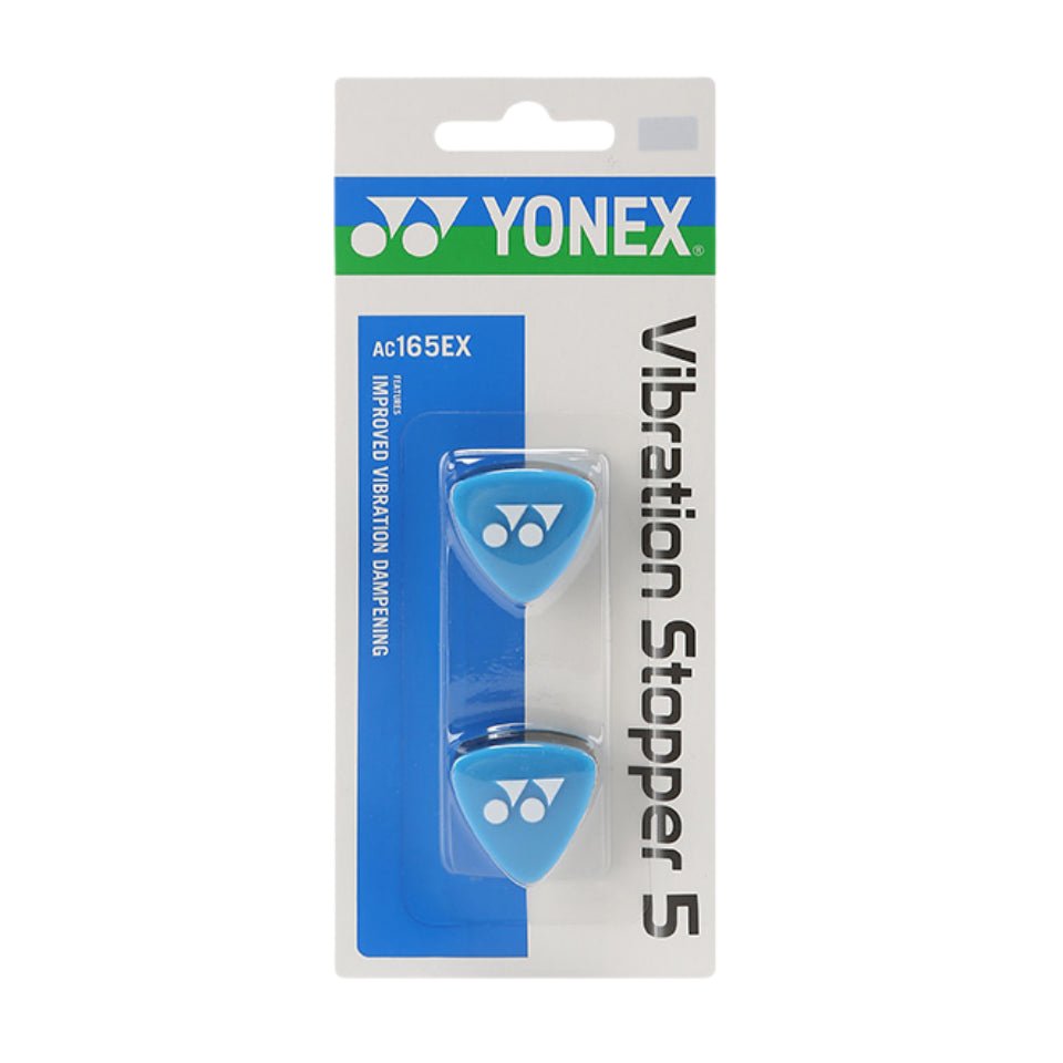 YONEX Tennis Vibration Dampener (Pack of 2) AC165EX - Black/Blue - Gem Sports