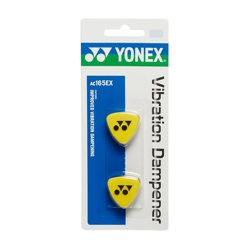 YONEX Tennis Vibration Dampener (Pack of 2) AC165EX - Black/Yellow - Gem Sports