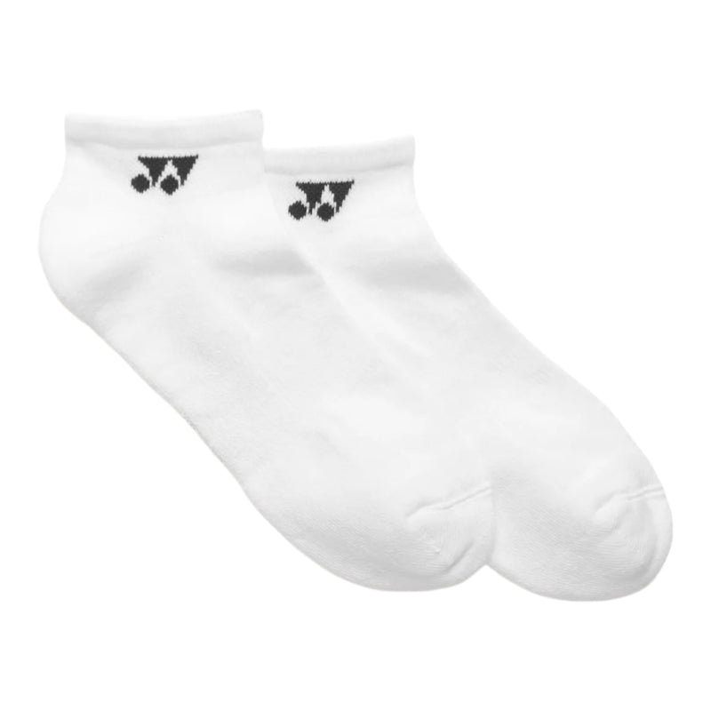 YONEX Uni Sport Low - Cut Socks (3 Pairs) 19255EX - White - Gem Sports