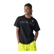 YONEX Unisex Cotton T-Shirt 16839EX - Black - Gem Sports
