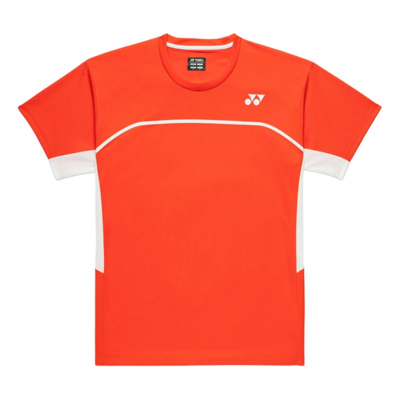 YONEX Unisex Crew Neck Shirt 10726EX - Cyan Orange - Gem Sports
