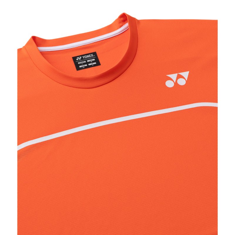 YONEX Unisex Crew Neck Shirt 10726EX - Cyan Orange - Gem Sports