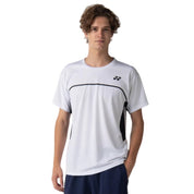 YONEX Unisex Crew Neck Shirt 10726EX - White - Gem Sports