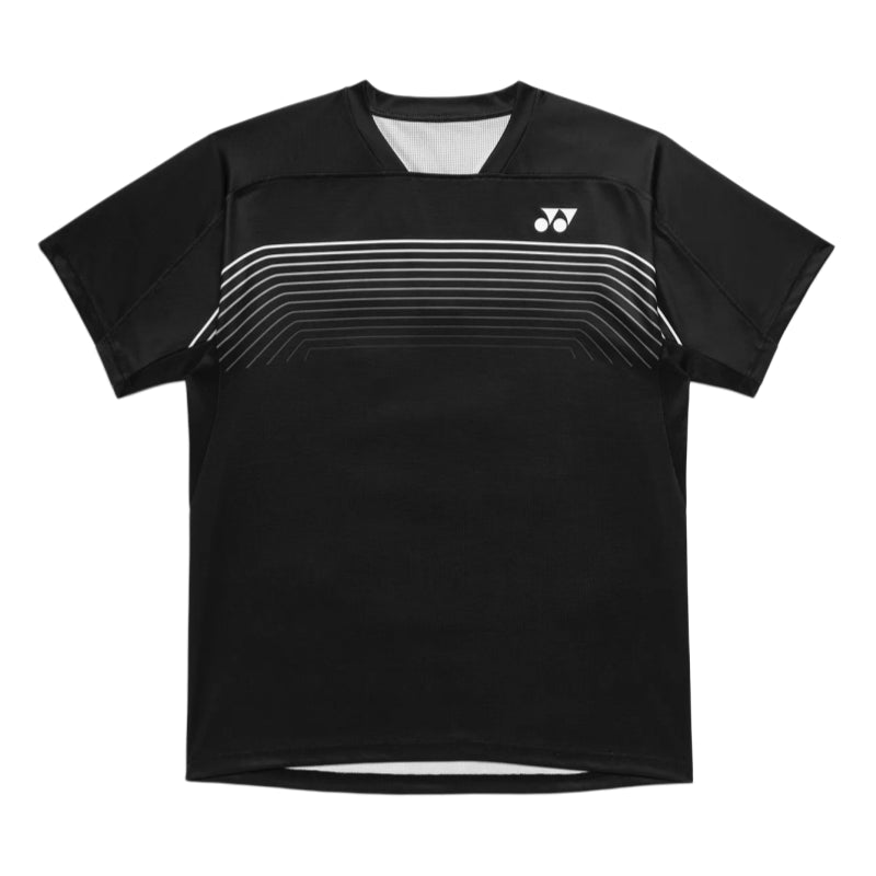 YONEX Unisex Crew Neck Shirt 10727EX - Black - Gem Sports