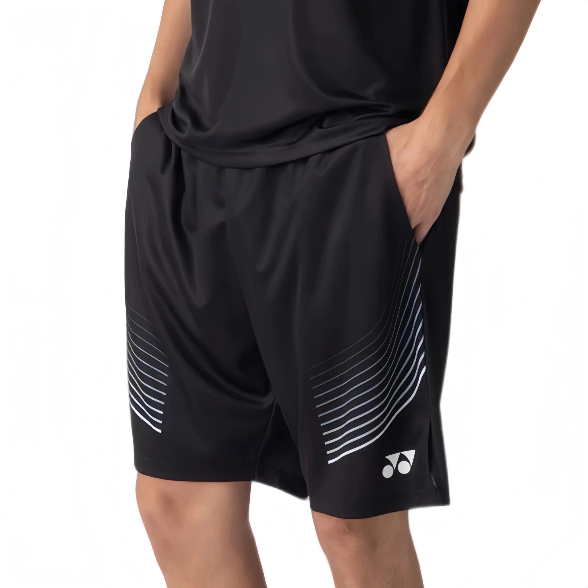 YONEX Unisex Knit Shorts 15247EX - Black - Gem Sports