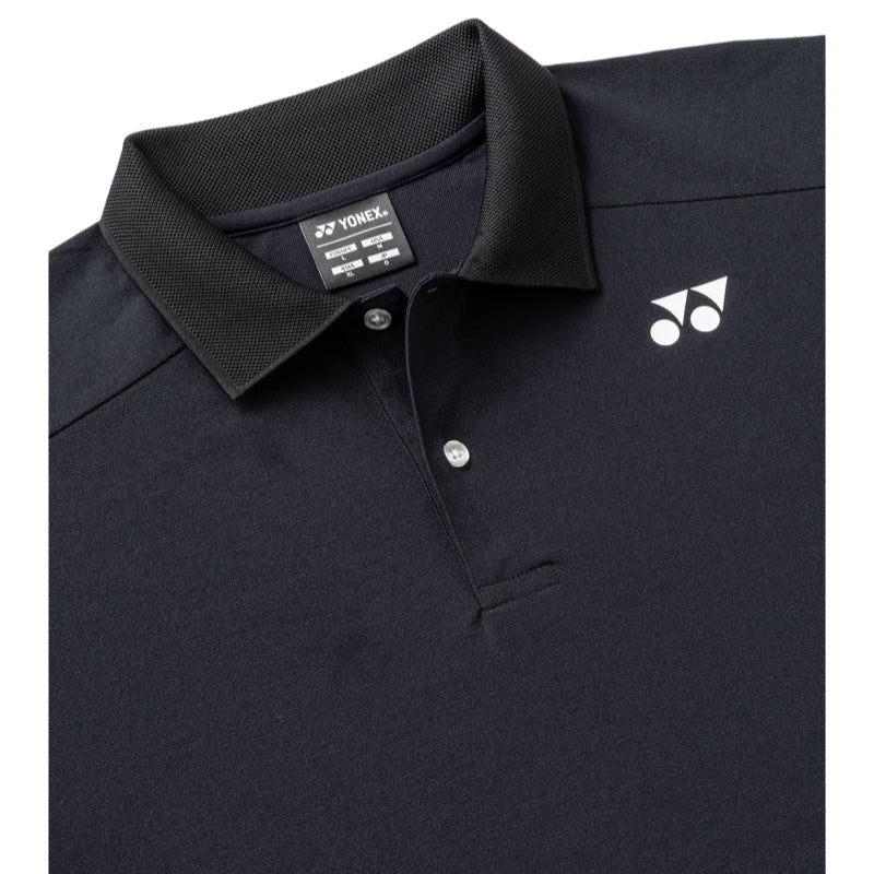 YONEX Unisex Polo Shirt 10722EX - Black - Gem Sports