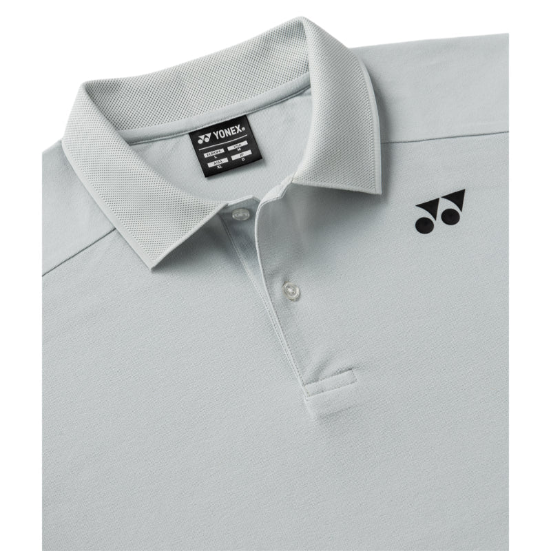 YONEX Unisex Polo Shirt 10722EX - Silver Grey - Gem Sports