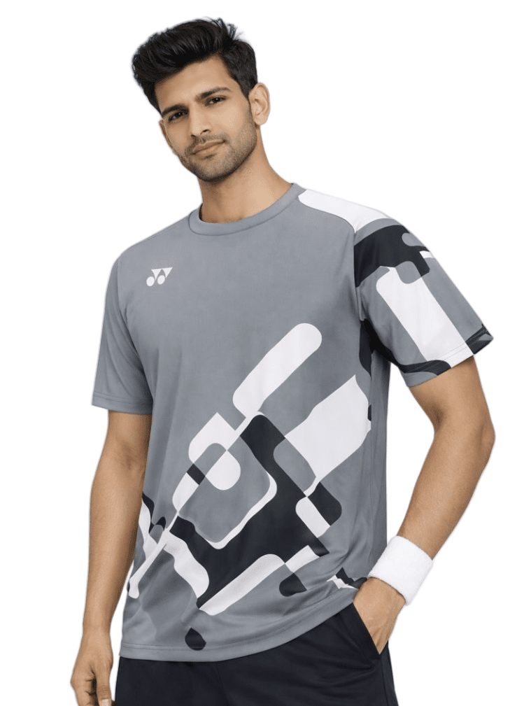 YONEX Unisex T-Shirt 16748EX - Lilac Gray - Gem Sports