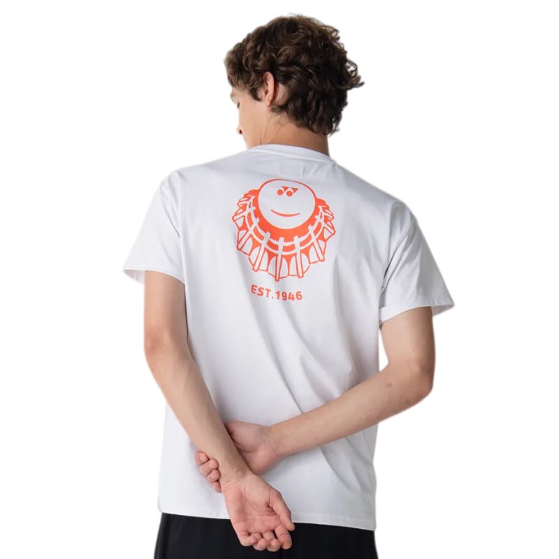YONEX Unisex T-Shirt 16858EX - White - Gem Sports