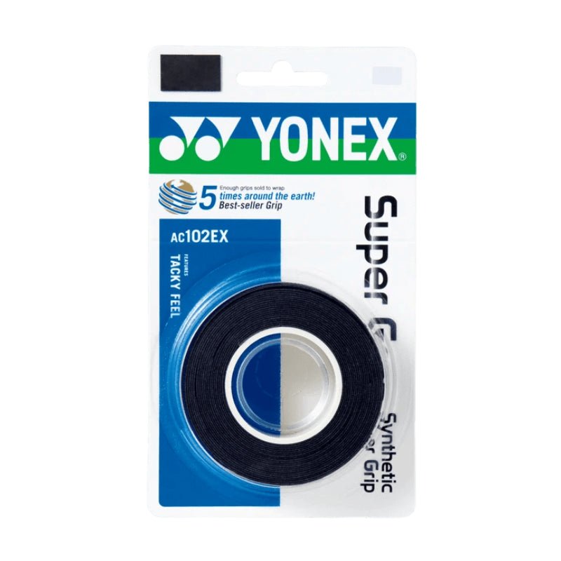 YONEX Wet Super Grip (3 Wraps) AC102EX - Multiple Colors - Gem Sports